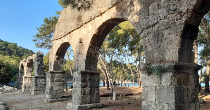 Antalya Phaselis Ancient City + Antalya Phaselis Beachs