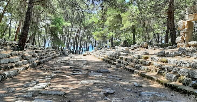 Antalya Phaselis Ancient City + Antalya Phaselis Beachs